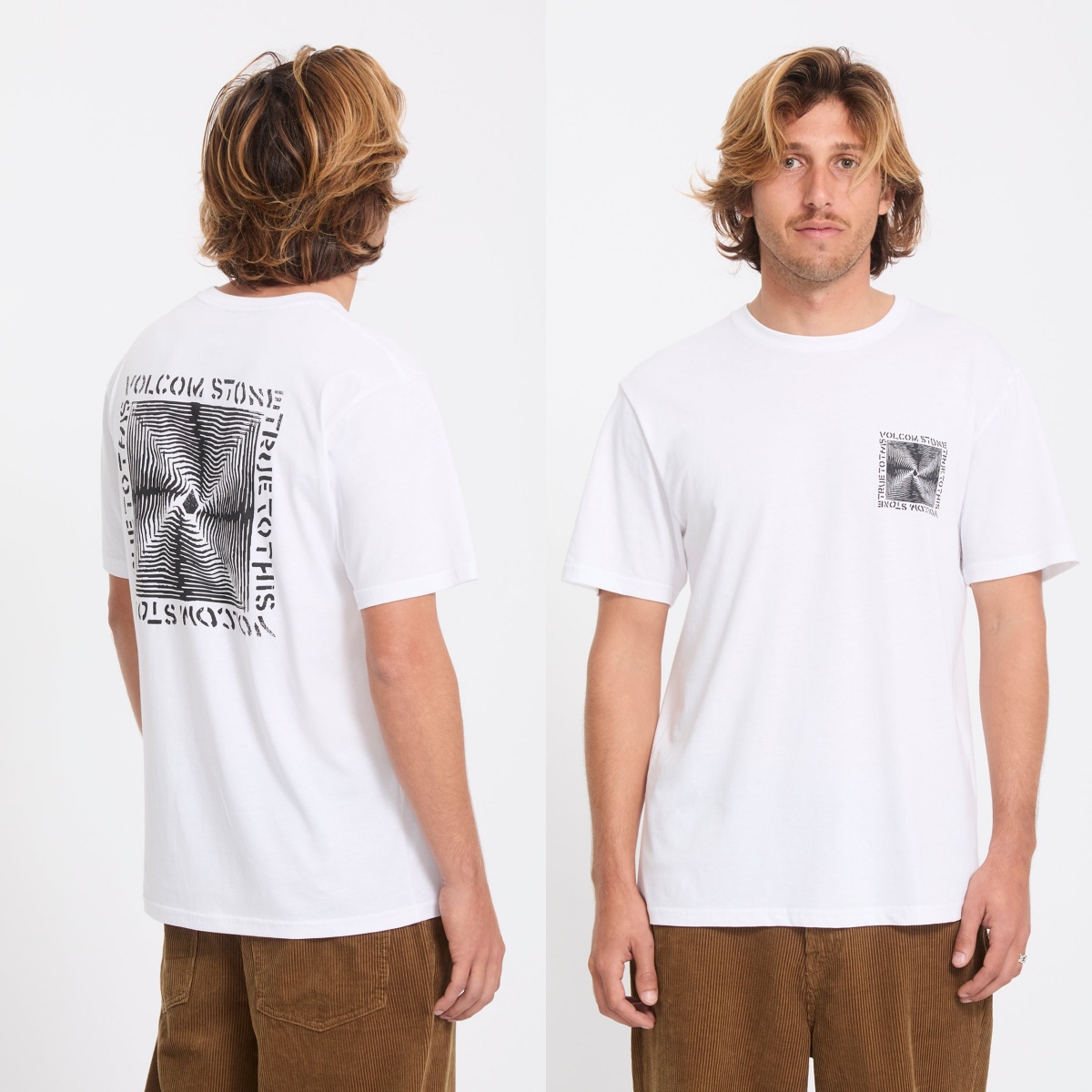 White Voidstone Volcom Outdoor - Streetwear Brand Tees ulasan dan harga