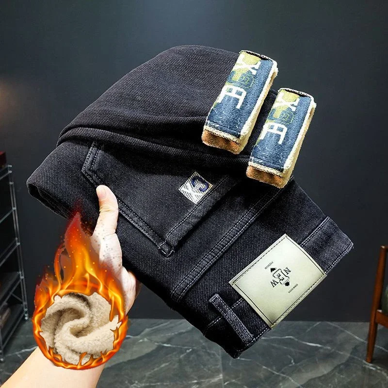 Hot Sale Men Thickened Warm Sl - Streetwear Brand Denim ulasan dan harga